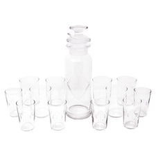 Heisey Shaker and Glasses Set