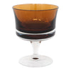 Denby Brown Cased Coupe Glasses