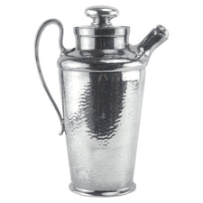 Vintage Meridien Silver Hammered Silver Plate Cocktail Shaker | The Hour Shop