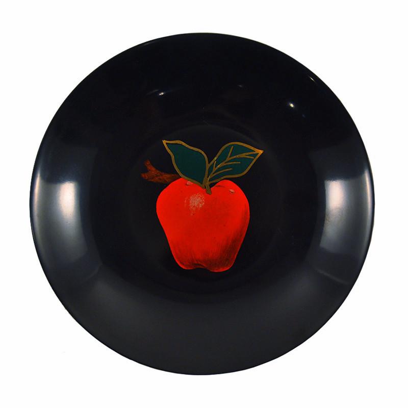 Couroc Red Apple Bowl, The Hour Shop Vintage Barware
