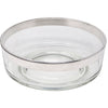 Vintage Dorothy Thorpe Sterling Band Bowl Top View | The Hour Shop
