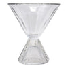Vintage Paneled Art Deco Cone Stem Single Cocktail Glass | The Hour Shop