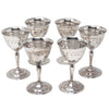 Vintage Reed & Barton Silver Plate Cocktail Shaker Set Stems | The Hour Shop
