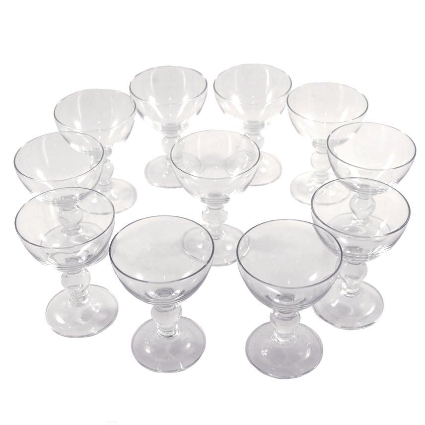 Ball Stem Cocktail Coupe Glasses | The Hour Shop