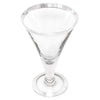 Vintage Sterling Silver Rimmed Wine Goblets Single Glass | The Hour