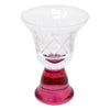 Vintage Pink Base Etched Cocktail Pitcher Set Glass | The Hour Shop