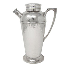 Vintage Universal Hammered Silver Plate Cocktail Shaker | The Hour Shop