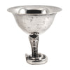 Vintage Swedish Silver Plate Cobra Stem Cocktail Glasses Front Stem | The Hour Shop