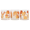Vintage Culver Gold and Orange Seashell Rocks Glasses Pattern | The Hour Shop
