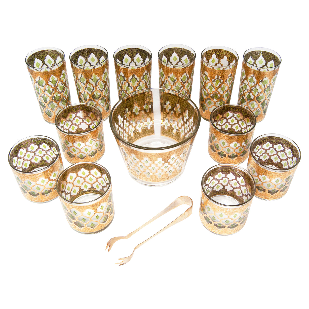 Vintage Culver Valencia Ice Bucket Set The Hour Shop