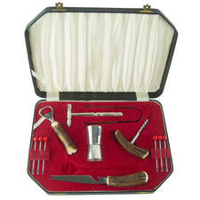 Vintage Viners Ltd. Stag Bar Tool Set, The Hour Shop Barware