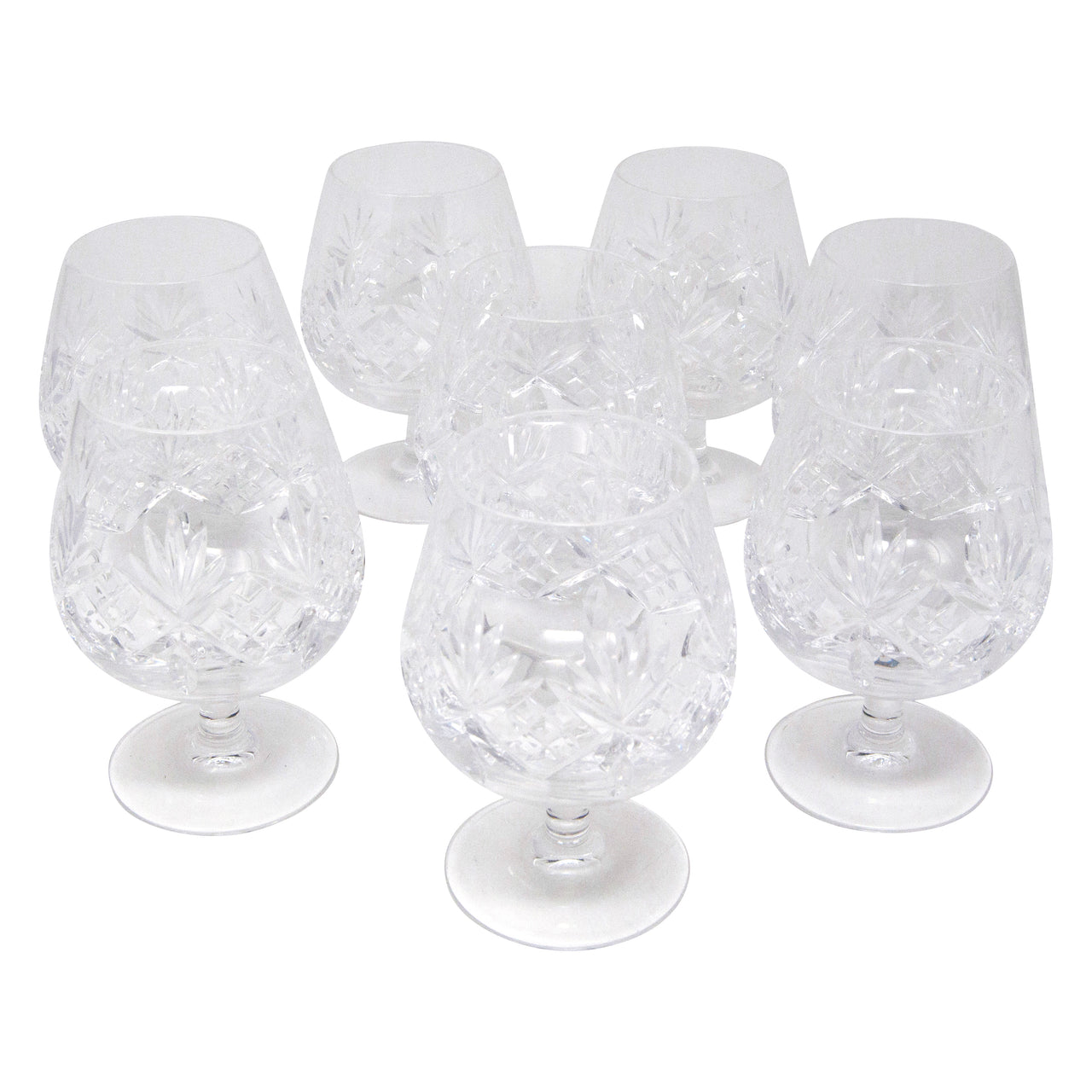 Vintage Cut Crystal Snifters