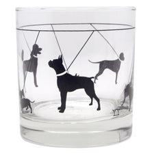 The Modern Home Bar Yappy Hour Rocks Glasses Boxer
