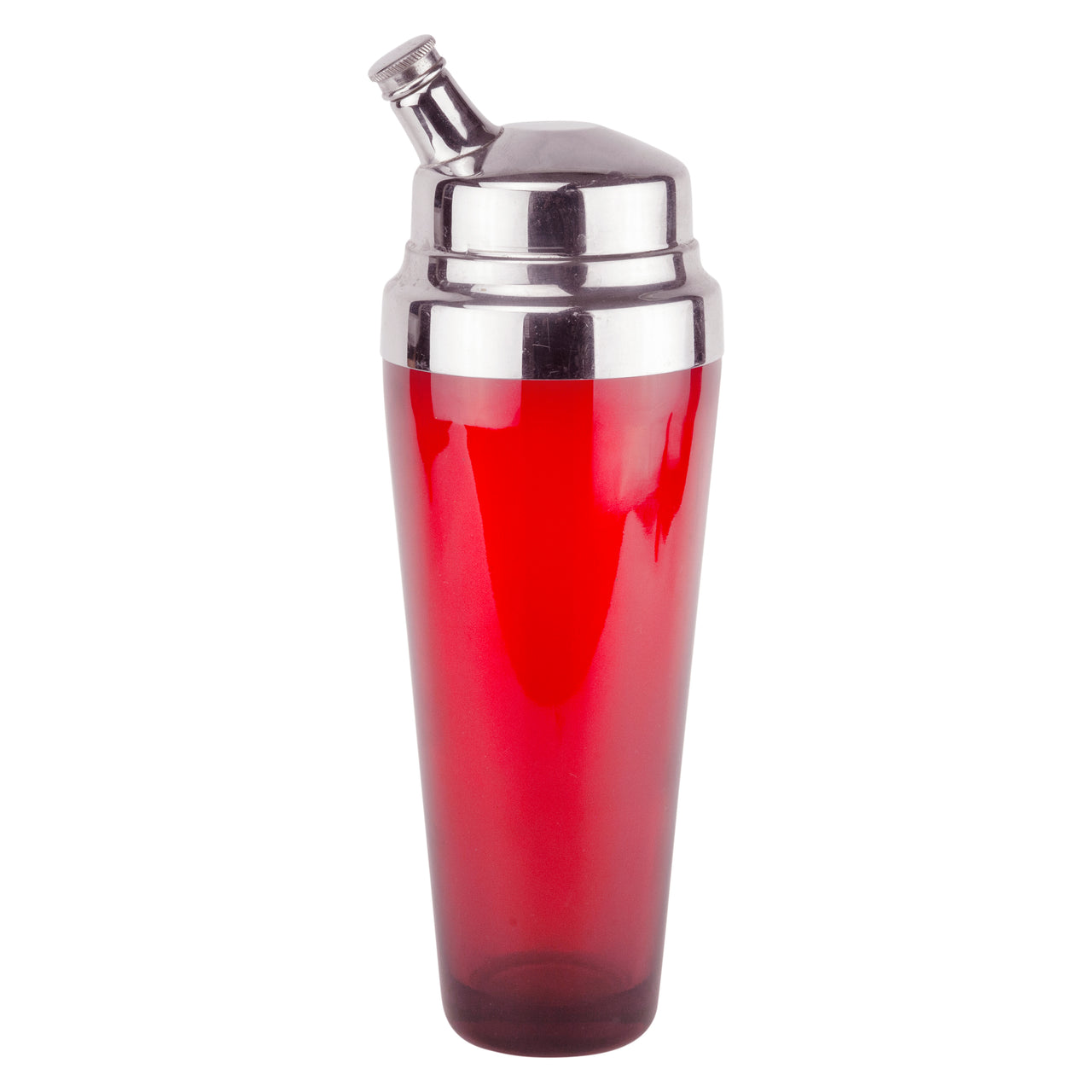 Ruby Red Tall Cocktail Shaker