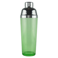 Green Glass Tall Art Deco Cocktail Shaker | The Hour Vintage