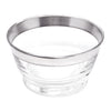 Vintage Libbey Sterling Silver Band Glass Bowl | The Hour 
