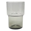 Vintage Stackable Smoke Glass Tumbler | The Hour Shop