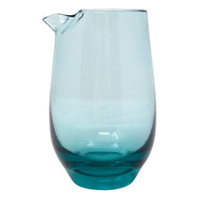 Vintage Aqua Small Pinched Lip Cocktail Pitcher | The Hour Shop
