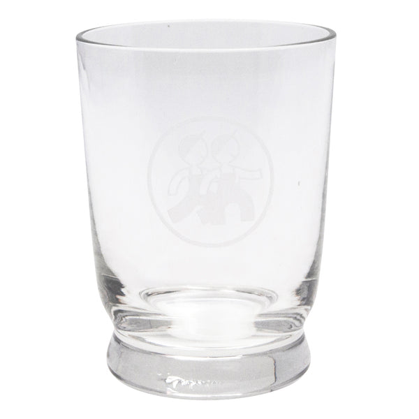 Vintage Etched Boys Rocks Glasses | The Hour Shop