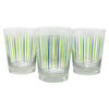 The Modern Home Bar Pick Me Blue and Green Old Fashioned Glasses Front | The Hour Shop