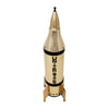  Gold United States Rocket Ship Musical Decanter Top | The Hour Shop
