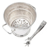 Vintage English Silver Plate Ice Bucket & Tongs | The Hour Shop