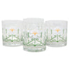 The Modern Home Bar White Iris Rocks Glasses Front | The Hour Shop