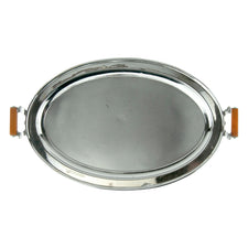 Vintage Manning Bowman Oval Serving Tray | The Hour Shop