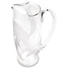 Vintage Heisey Frosted Flowers Cocktail Pitcher Set Pitcher Left Top | The Hour Shop