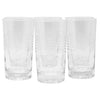 Vintage Etched Dashes Collins Glasses Front | The Hour Shop