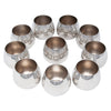 William Rogers Silver Plate Tapered Roly Poly Cups Tops | The Hour Shop