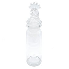Heisey Glass Rooster Cocktail Shaker