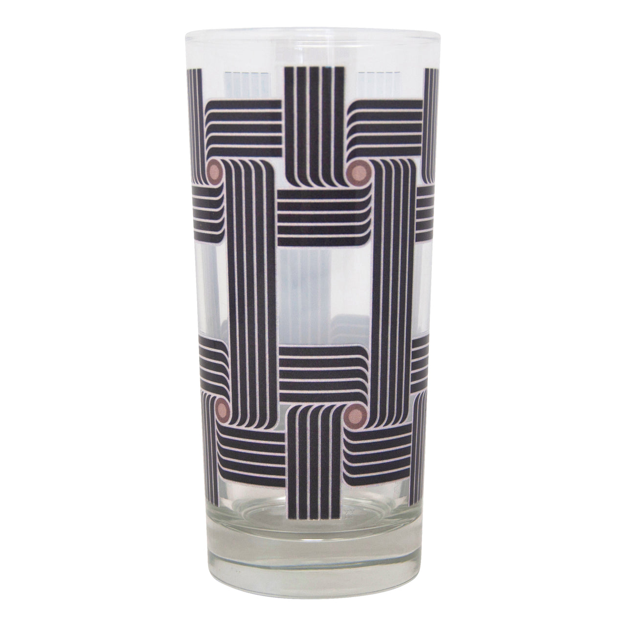 The Modern Home Bar Roundabout Night Collins Glass | The Hour Shop