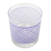 The Modern Home Bar Straight Up Lavender Rocks Glass Top | The Hour Shop
