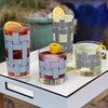 The Modern Home Bar Roundabout Day Rocks Glass Cocktail Collection  | The Hour Shop